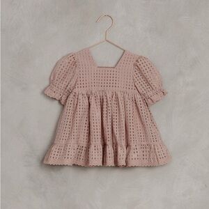 Noralee Check Quinn Dress - Dusty Rose